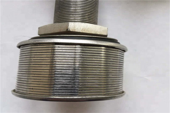 Enig Tarief 1 van Buisjohnson wire screen nozzle flow Ton Water Filter Nozzle