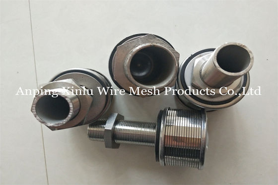 Enig Tarief 1 van Buisjohnson wire screen nozzle flow Ton Water Filter Nozzle