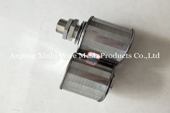 Dubbele Hoofd Grote Hoofd de Filterpijp Johnson Wire Strainer Nozzle van de het Schermpijp