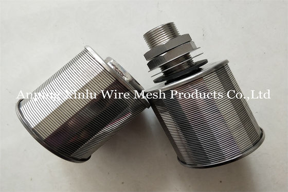 Dubbele Hoofd Grote Hoofd de Filterpijp Johnson Wire Strainer Nozzle van de het Schermpijp