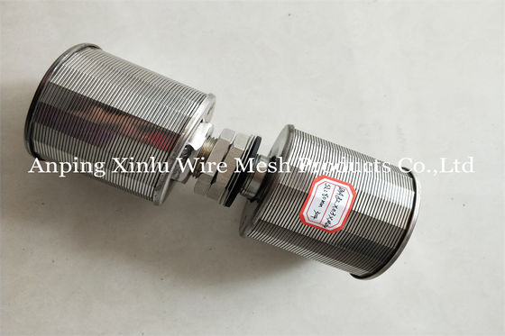 Dubbele Hoofd Grote Hoofd de Filterpijp Johnson Wire Strainer Nozzle van de het Schermpijp