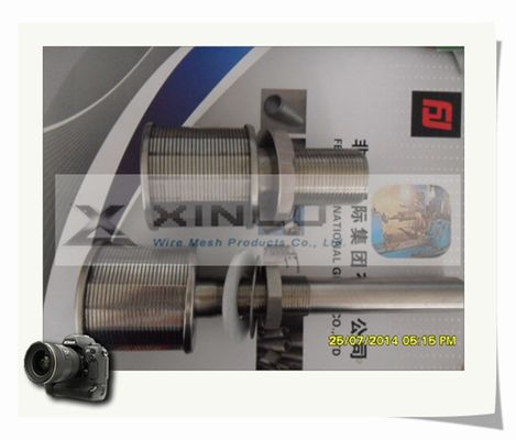 316L snak het Waterbehandeling van Halsjohnson wire filter nozzles for