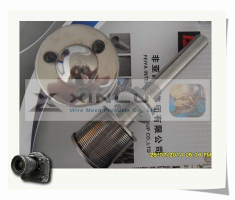316L snak het Waterbehandeling van Halsjohnson wire filter nozzles for