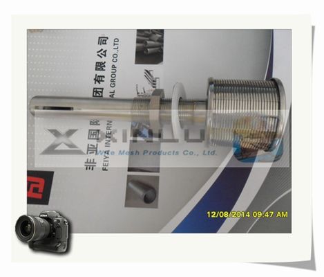 316L snak het Waterbehandeling van Halsjohnson wire filter nozzles for