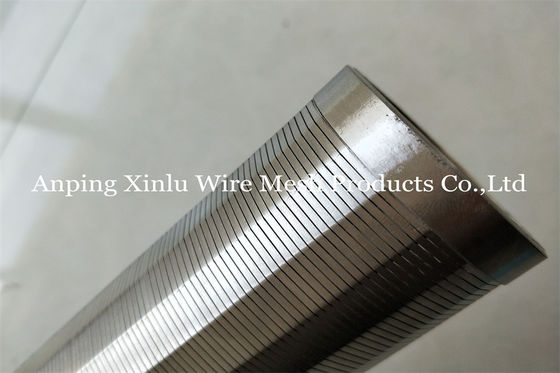 Johnson Type Wedge Wire Stainless-van het het Schermelement van de Staalfilter het Cilindrische Scherm