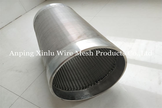 12“ van de het Waterput van Roestvrij staaljohnson wire filter screen for de Toepassing