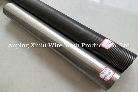 Duplexstaal 2507 Johnson Wedge Wire Continuous Slotted-het Element van het Filterscherm