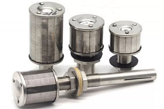 Hastelloy 0.25mm het Ononderbroken van de de Filterpijp FOTI van het Groefzand het Water Filtrerende Scherm