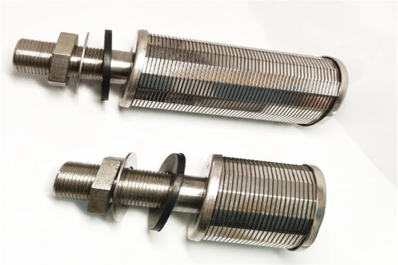 Hastelloy 0.25mm het Ononderbroken van de de Filterpijp FOTI van het Groefzand het Water Filtrerende Scherm