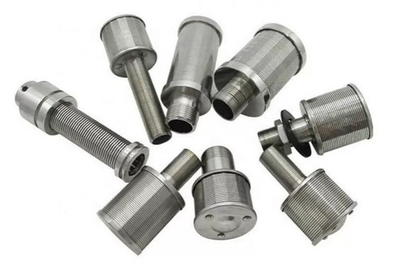 Hastelloy 0.25mm het Ononderbroken van de de Filterpijp FOTI van het Groefzand het Water Filtrerende Scherm