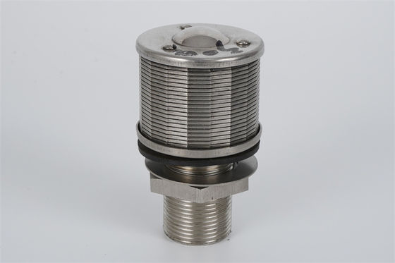 De Draadmedia van de roestvrij staal316l Wig Npt van de Behoudpijp Draad 57mm Diameter
