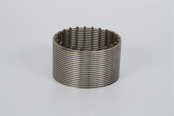 De Draadmedia van de roestvrij staal316l Wig Npt van de Behoudpijp Draad 57mm Diameter