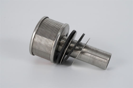 De Draadmedia van de roestvrij staal316l Wig Npt van de Behoudpijp Draad 57mm Diameter