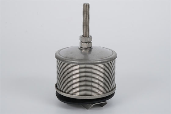 82mm de Dubbele Stroomss Johnson Screen Nozzle Wedge Wire Pijp van de Filterdubbele bodem