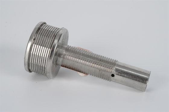 De lange van de het Schermpijp van het Handbehoud Pijp van de het Roestvrije staalfilter met Groef 0.25mm