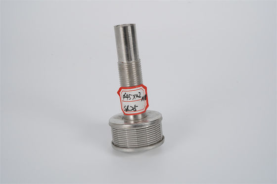 De lange van de het Schermpijp van het Handbehoud Pijp van de het Roestvrije staalfilter met Groef 0.25mm