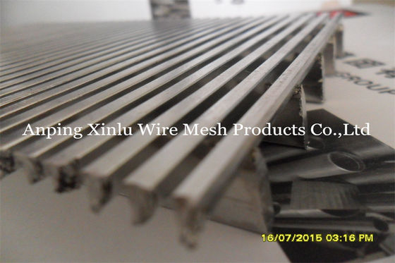 Diameter 500mm Johnson Wedge Wire Screen Flat-Comité voor het Filtreren en Korrel het Drogen