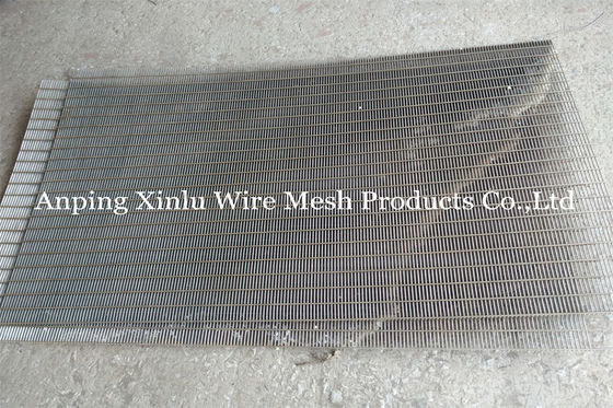 Diameter 500mm Johnson Wedge Wire Screen Flat-Comité voor het Filtreren en Korrel het Drogen