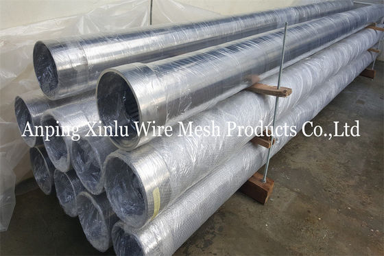 4&quot; Looped V draad Wrapped Johnson Type Continuous Slot Water Well Screen Pipe voor olieput zand controle