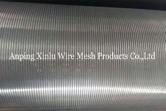 Wijfje Ingepaste Johnson Wedge Wire Screens For-Filtratie 3000mm Lengte