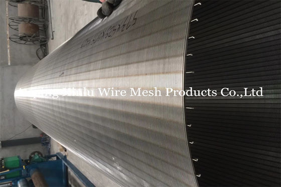 Lassen Ring Johnson Wedge Wire Screen Pipe met de Techniek van het Puntlassen