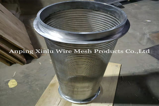 Lassen Ring Johnson Wedge Wire Screen Pipe met de Techniek van het Puntlassen