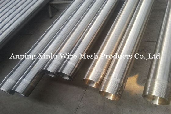 Johnson Stainless Steel Wedge Wire-Ontwaterende het Zandcontrole 3-1/2 van de het Schermpijp“