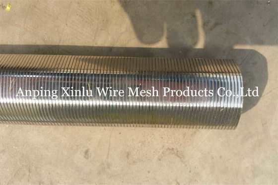 65/8“ Ononderbroken van de Putvee wire screen polishing for van het Groefwater het Zandcontrole