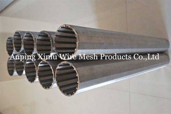 65/8“ Ononderbroken van de Putvee wire screen polishing for van het Groefwater het Zandcontrole