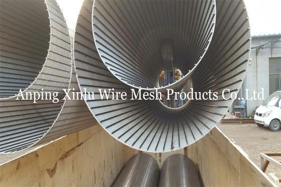 Ss304od600mm Johnson Wedge Wire Filter Screen Buis voor Waterkrachtinstallaties