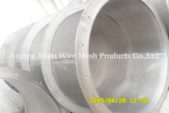Binnendiameter 1250mm het Afvalwater van Draadmesh drum full welded for
