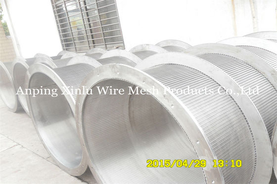 Binnendiameter 1250mm het Afvalwater van Draadmesh drum full welded for