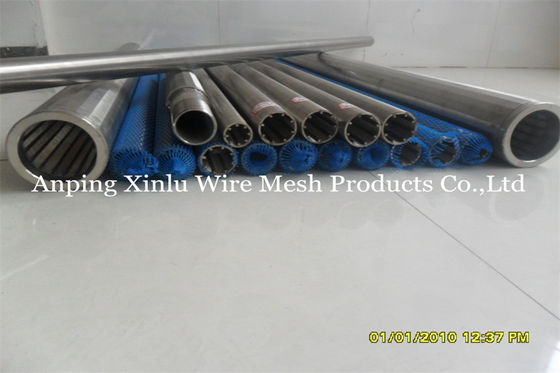 Johnson Type Wedge Wire Screen-Pijp Ononderbroken Groef Dia 125mm