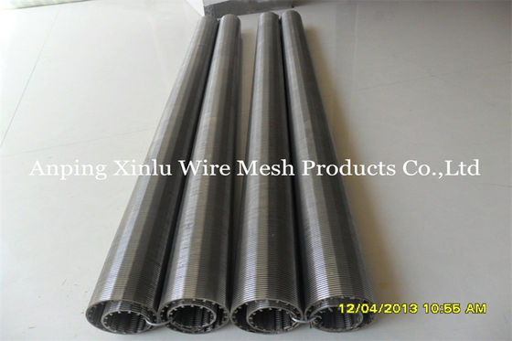 Johnson Type Wedge Wire Screen-Pijp Ononderbroken Groef Dia 125mm