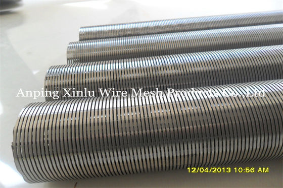 Johnson Type Wedge Wire Screen-Pijp Ononderbroken Groef Dia 125mm