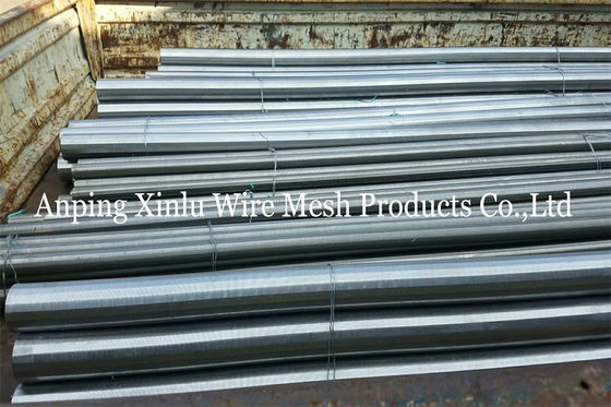 Johnson Type Wedge Wire Screen-Pijp Ononderbroken Groef Dia 125mm
