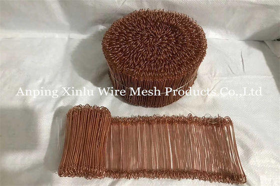 BWG SWG Koper bekleed dubbellusbanddraad 1,0 mm X lengte 100 mm Twin Wire Double loop binddraad